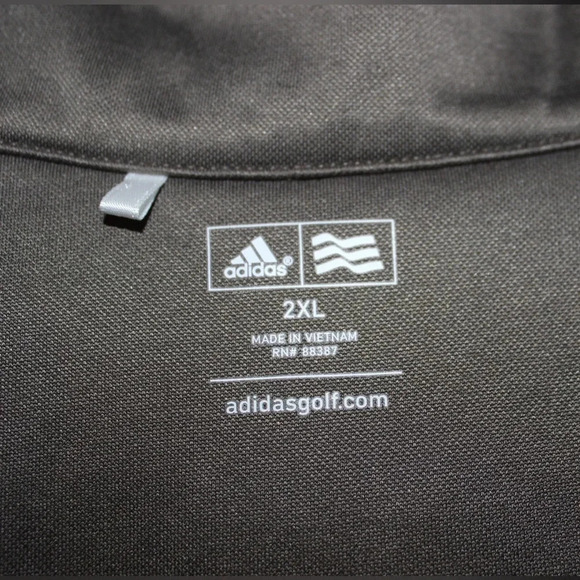 Adidas Golf Climalite Performance Quarter Zip Jacket 2XL - Picture 8 of 13